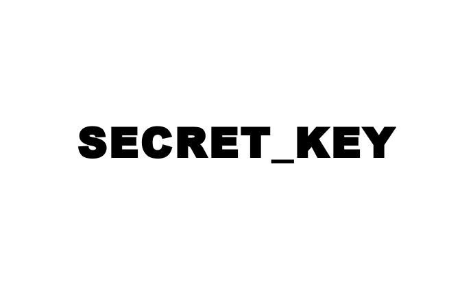TLDR: Comment créer une Django Secret Key